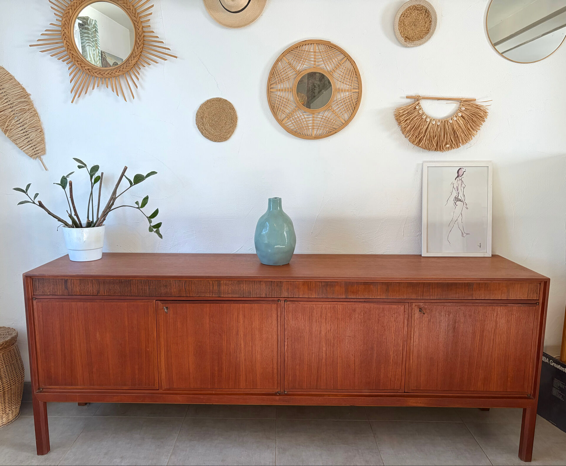 1960s vintage enfilade