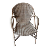 Rattan armchair