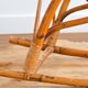 Rattan rocking chair Rohe Noordwolde 50s / 60s