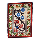 Tapis Vintage Savonnerie en Laine, Années 1970, Élégance Française