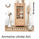 Parisian glass cabinet