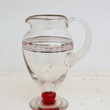 Carafe with mirror and red lisers