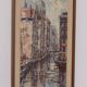 Original Swedish Oil on Canvas – “Amsterdam” – Vintage & Framed