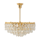 Bakalowits Chandelier, Brass and Crystal Glass, Austria, 1960s