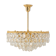 Bakalowits Chandelier, Brass and Crystal Glass, Austria, 1960s