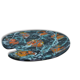 Ceramic POET LAVAL palette of painter