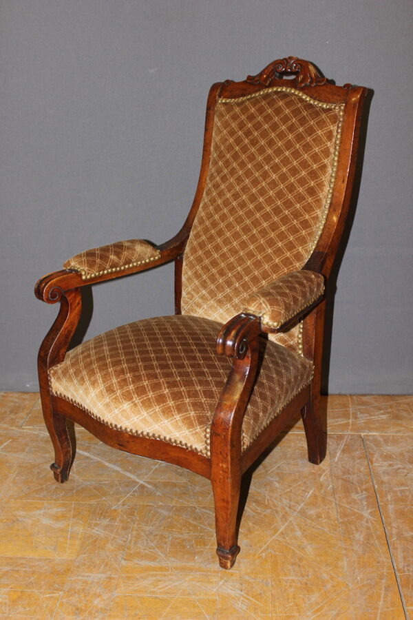 Fauteuil d'enfant d'époque Napoléon III fin XIX