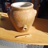 Old stoneware vinegar pot