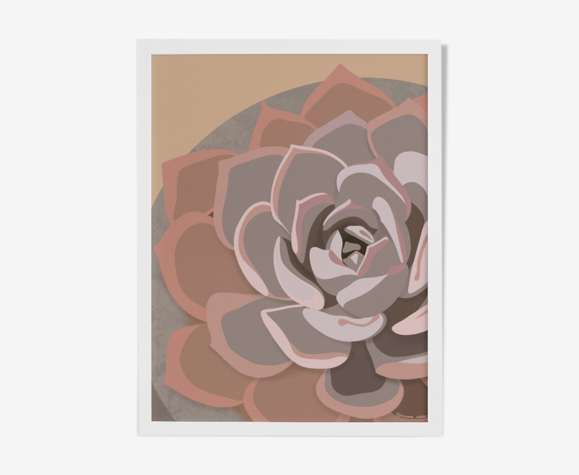 Illustration "Succulent #2" par Noums Atelier