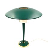 Lampe de table moderniste vert, France 1960s