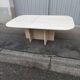 Table basse vintage travertin