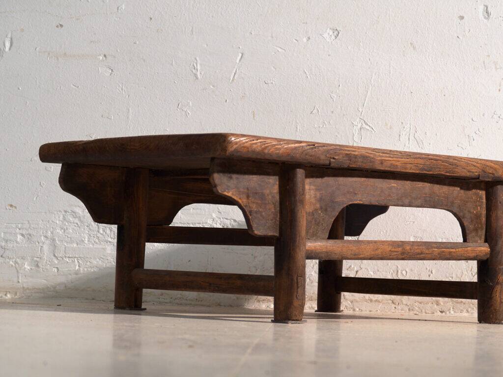 Antique elm wood coffee table – China, circa 1900