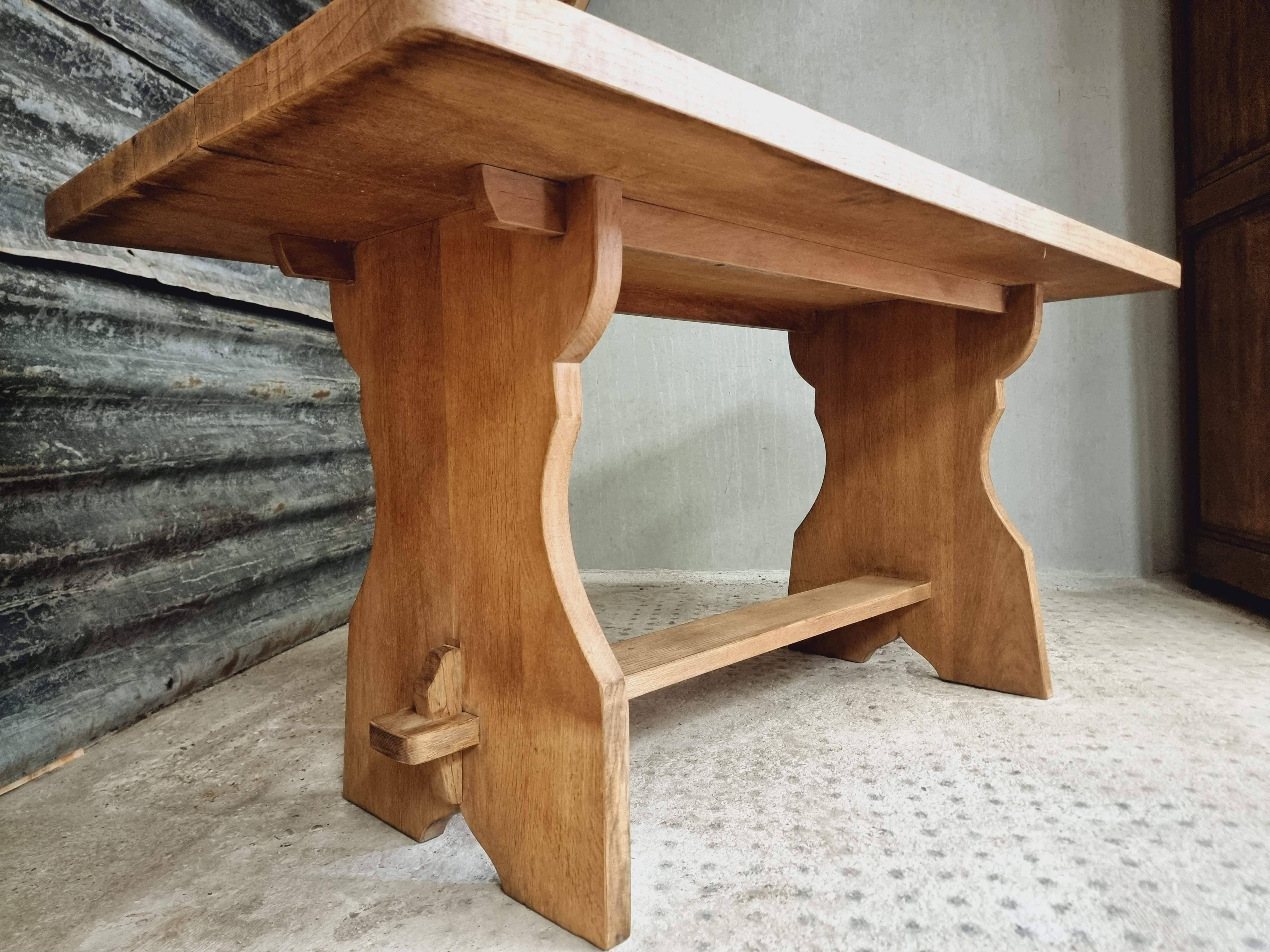 Old oak table dining table monastery table 78 x 160 cm