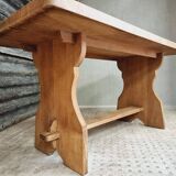 Old oak table dining table monastery table 78 x 160 cm