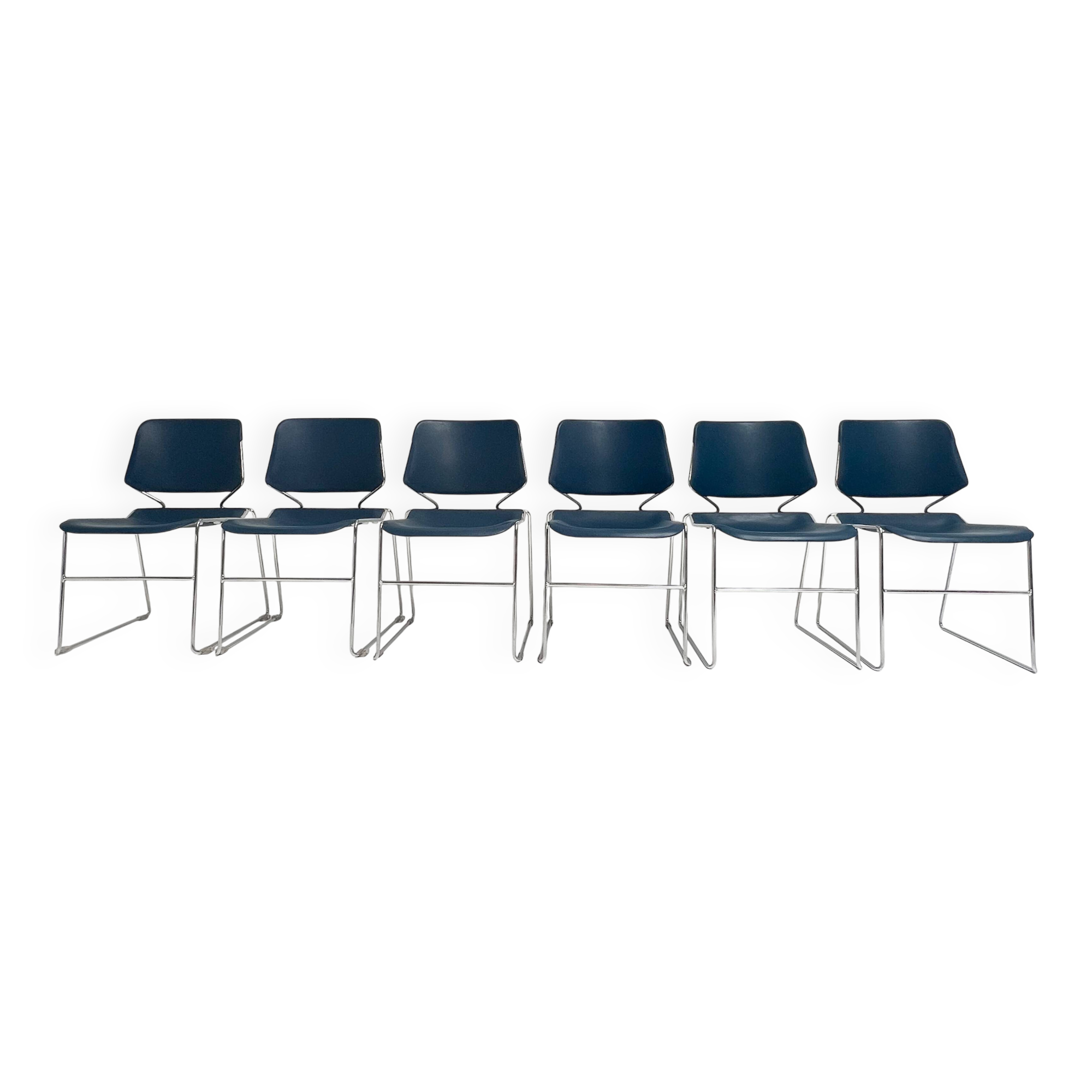 Stackable Matrix Krueger chair by Thomas Tolleson, 1970s