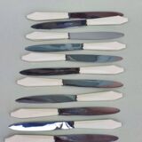 Set of art deco knives