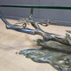 Vintage bonsai coffee table by Willy Daro, 1970s