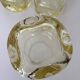 Set de 6 verres whisky jaune vintage