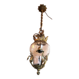 Chandelier, empire style lantern.