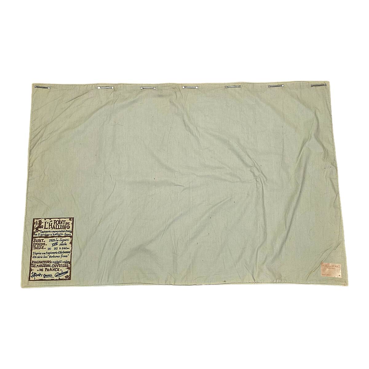 Tenture murale vintage de style Aubusson par Jules Pansu, années 1970/80