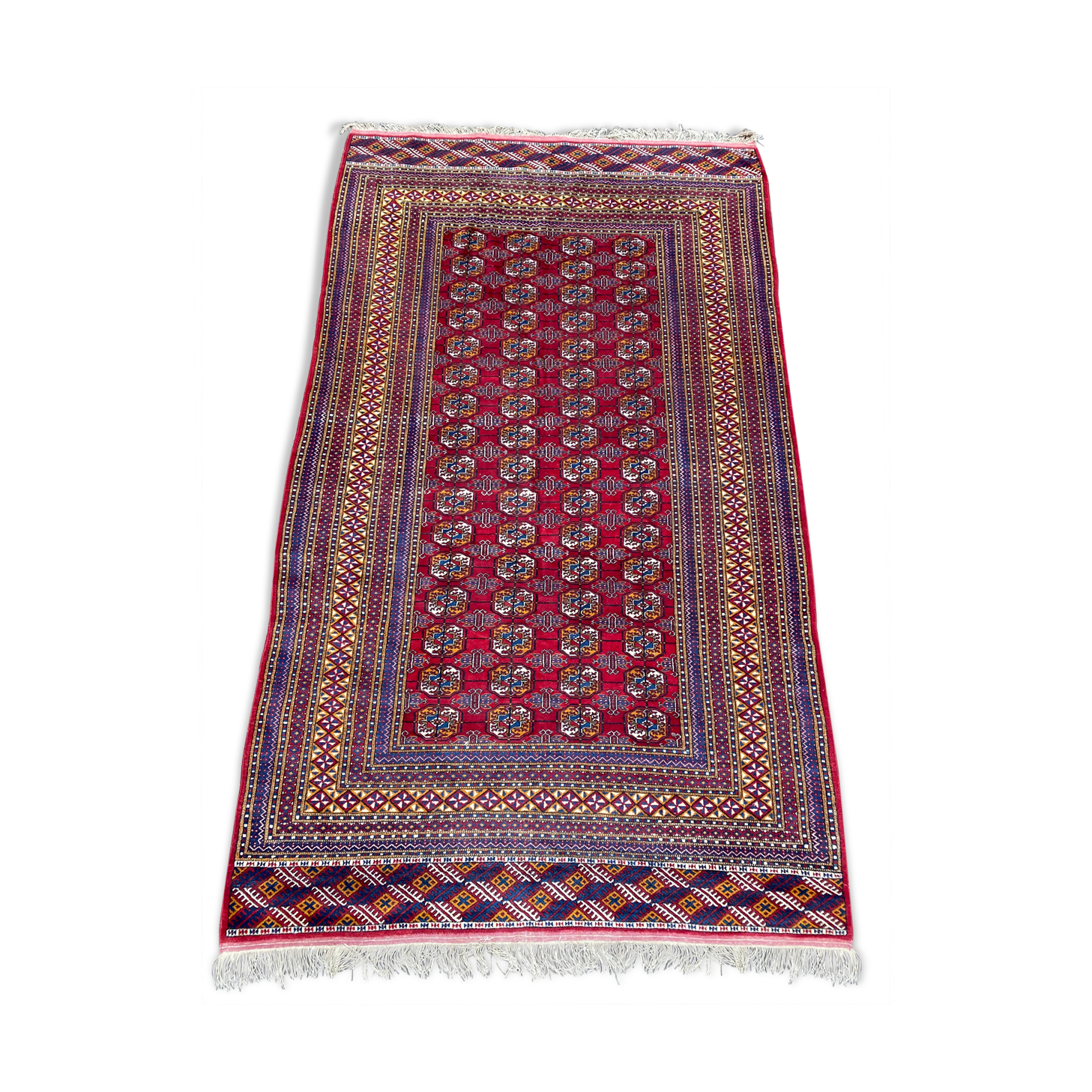 Tapis d’orient bukhara fait main  270 x 160 cm