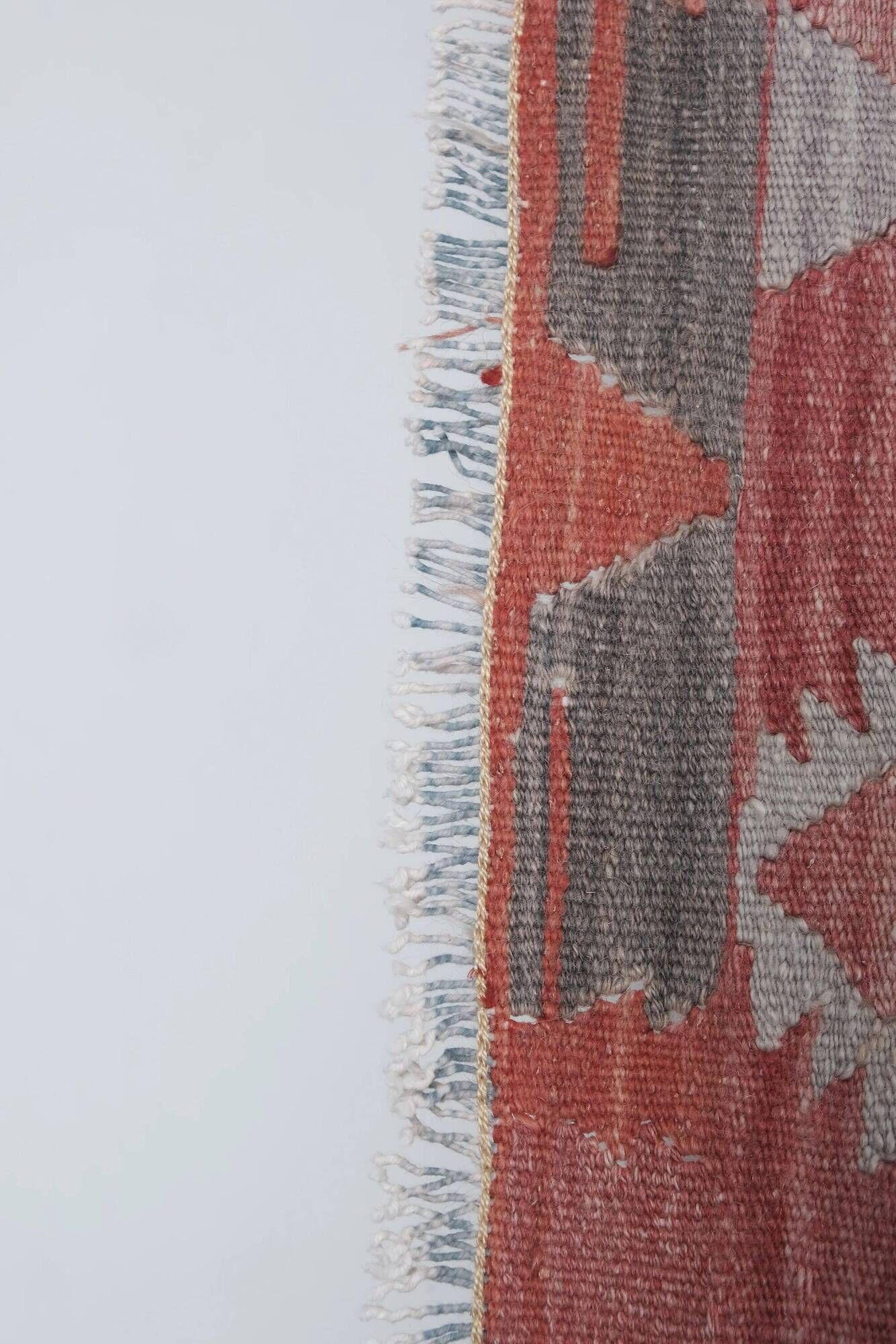 Vintage Turkish kilim handwoven 321x330 cm
