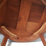 1930 art deco wood marquee pedestal table