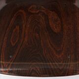 2 of 8 Vintage Casala Stackable Chairs, Germany 1970s, Plywood & Chrome