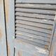 Lot 3 shutters door door carved painted patinated