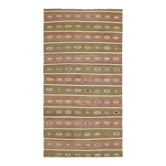Tapis kilim anatolien vintage fait main turc 167 cm x 305 cm