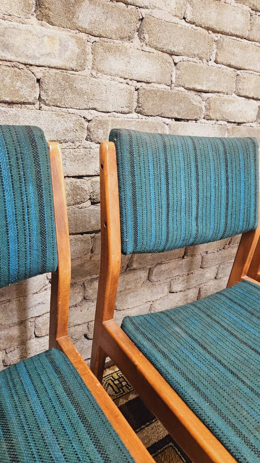 Set of 4 Scandinavian chairs 1960
