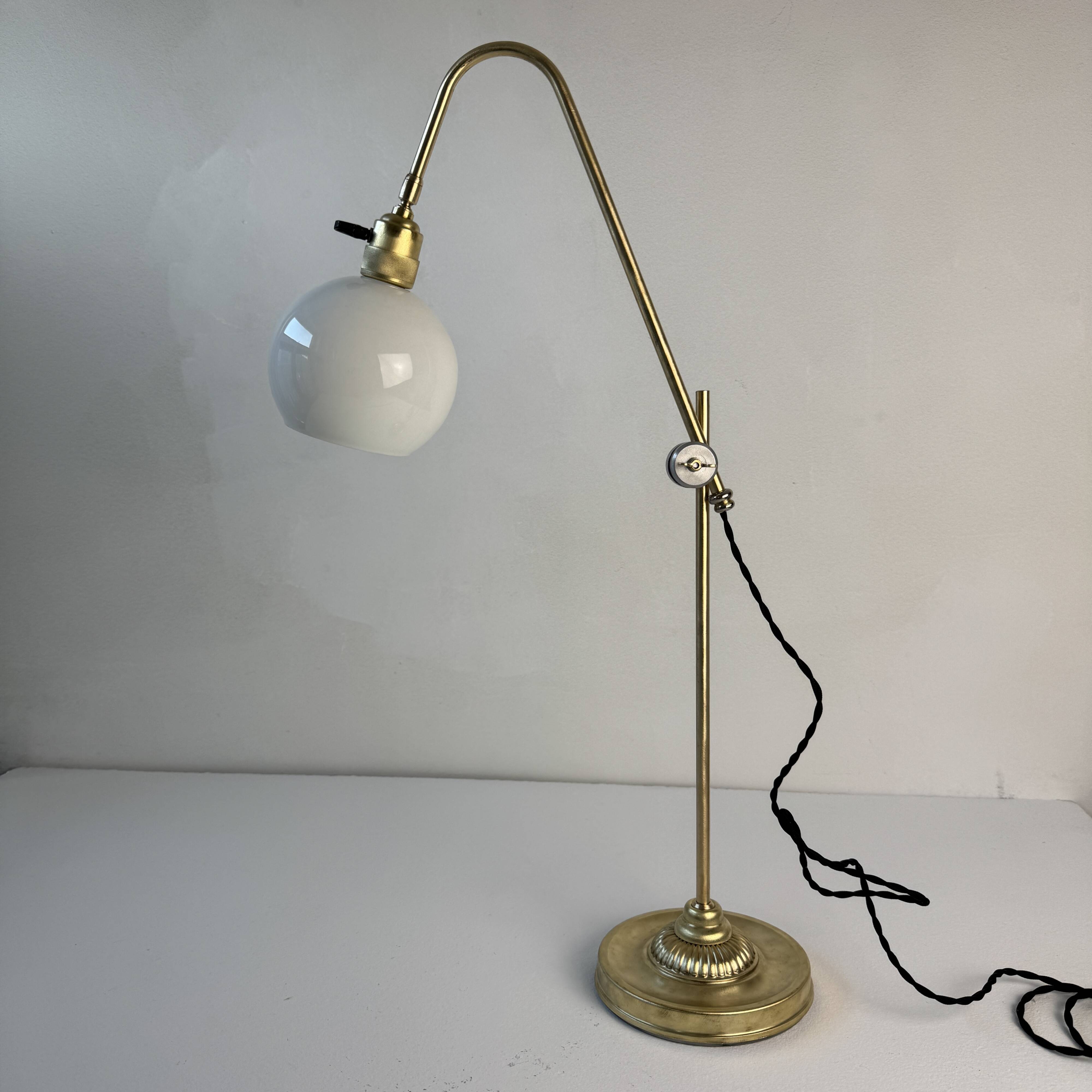 Old vintage up and down desk lamp