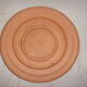 Terracotta butter for clod with salt crystals