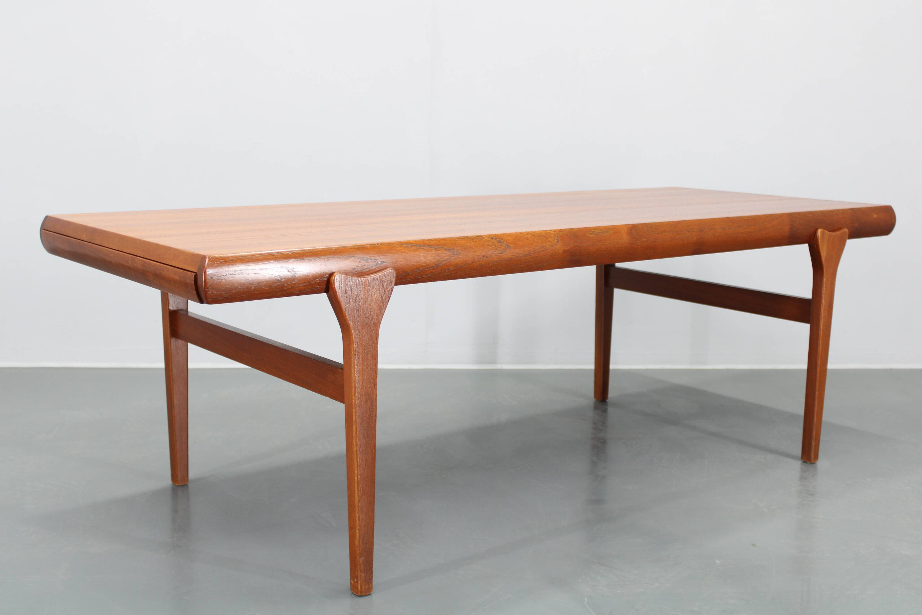 1960s Johannes Andersen Restored Teak Coffee Table for CFC Silkeborg, Denmark