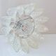 Ice Glass Lamp, Mid-Century Acrylic Pendant Light, Kalmar Era Ceiling Lamp
