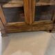 Two-door display cabinet in Louis Philippe style.