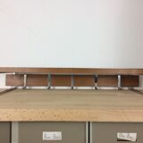 Modernist 5-hooked wall coat holder