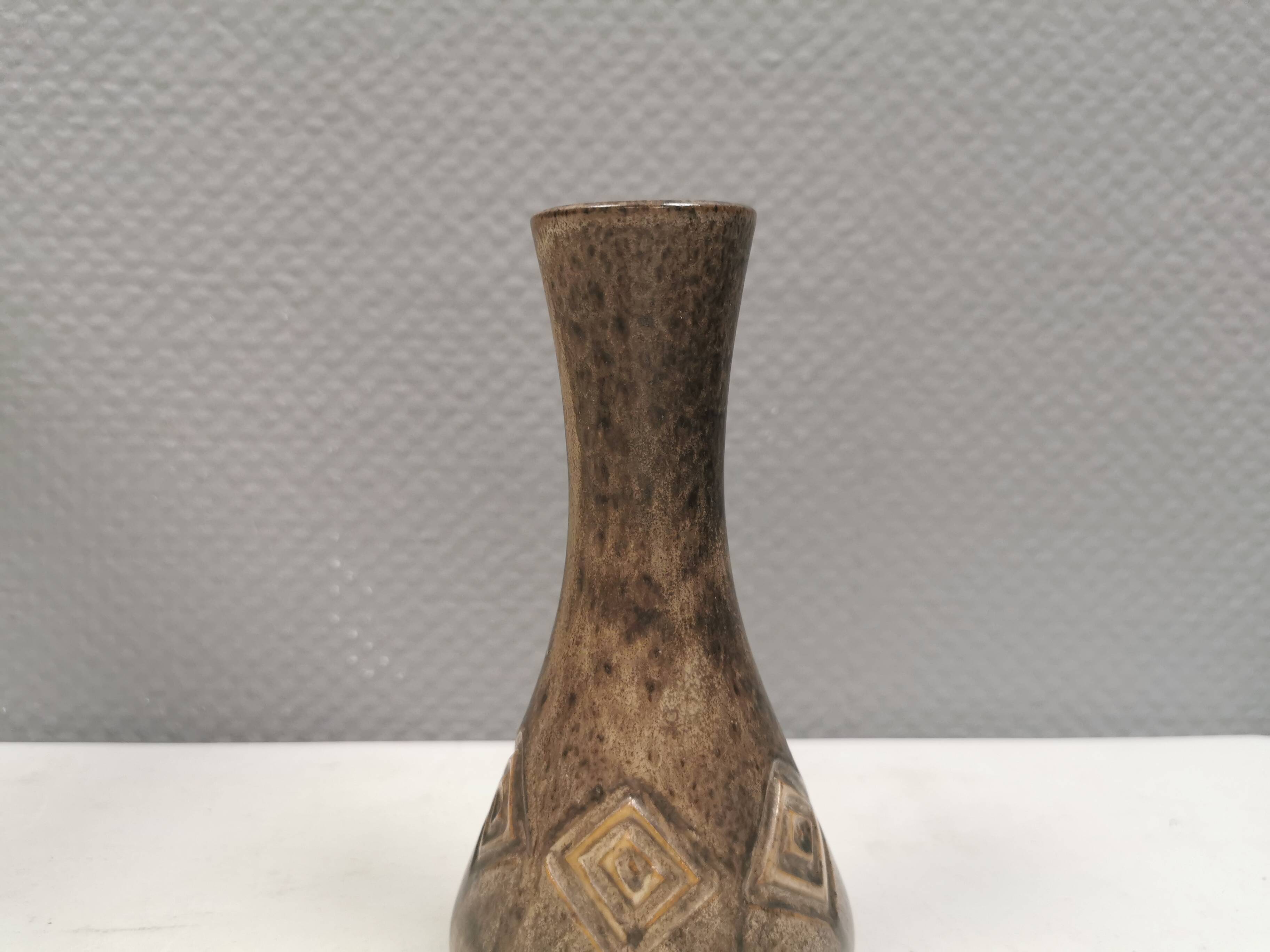 Small ceramic vase from Løvemose/Denmark