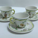 Longchamp Moustiers coffee cups