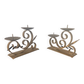 Paire de chandeliers