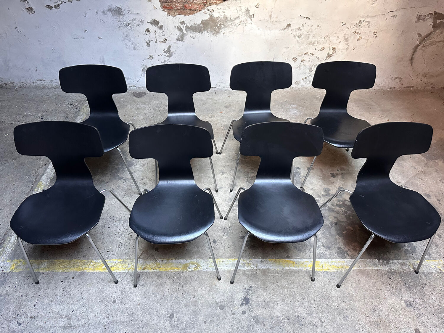 Ensemble de chaises Hammer – Fritz Hansen