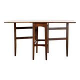 Table à abattants vintage en teck, style milieu du siècle. Livraison. Moderne/Rétro/Danois