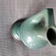 Large ceramic vase from the 1930s signed Sarreguemines