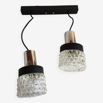 Asymmetrical space age pendant light