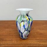 Postmodern glass vase by Hans Jürgen Richartz for the Richartz art collection, 1980s.