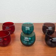 Mid-Century Modern Drinking Glasses from Nuutajärvi Notsjö, Finland, 1960s, Set of 6