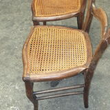 2 chairs cannée Louis Philippe