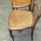 2 chairs cannée Louis Philippe