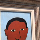 Framed painting
