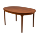 Mid century oval dinning table by Mcintosh
